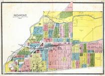 Richmond - North of Main Street - East of River, Wayne County 1893